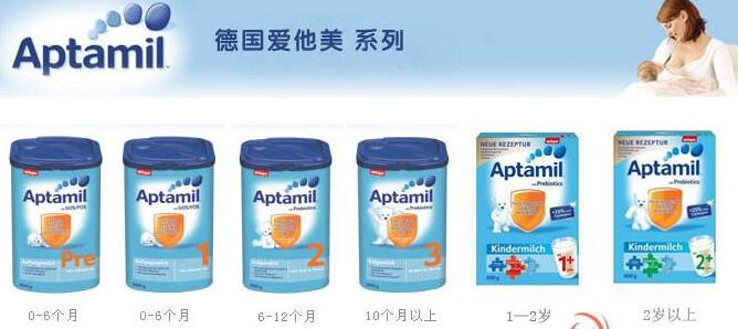 Aptamil奶粉冲泡方法