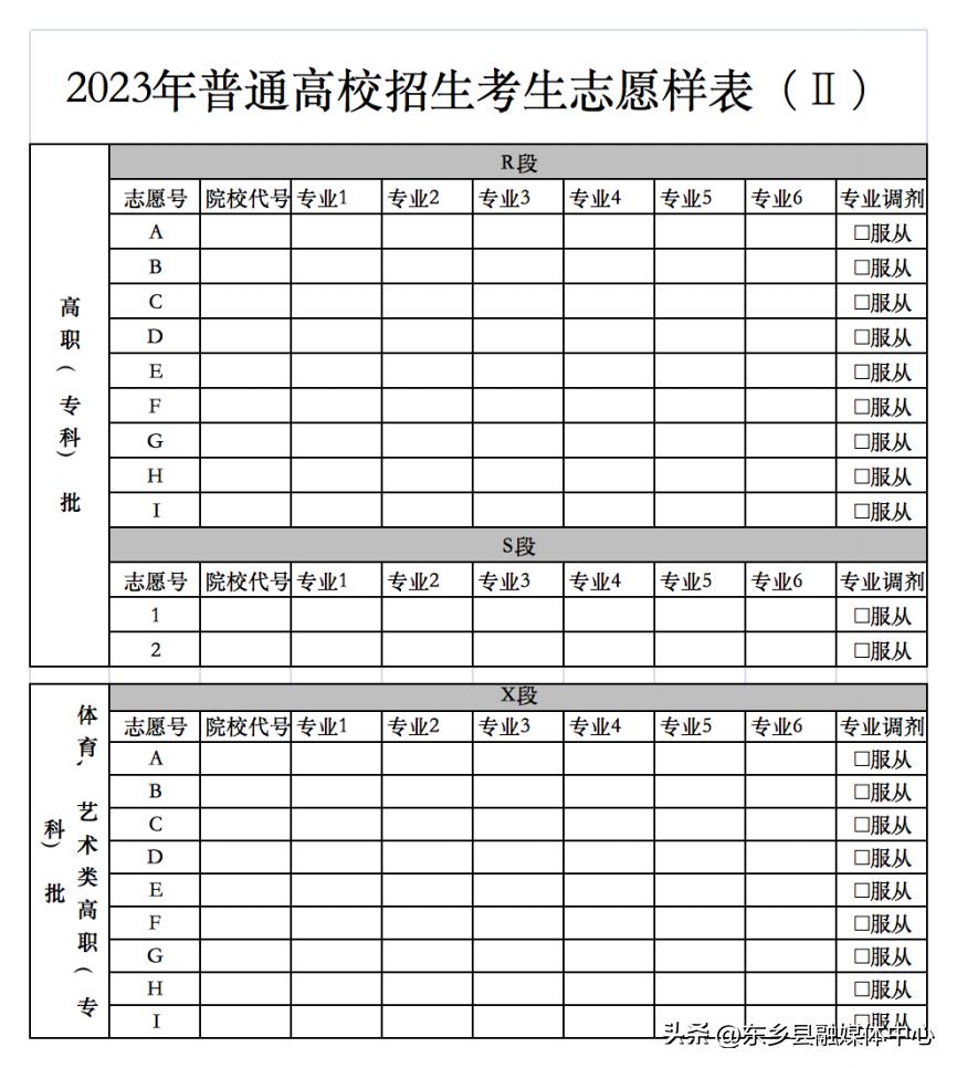 高考后报志愿的时间安排